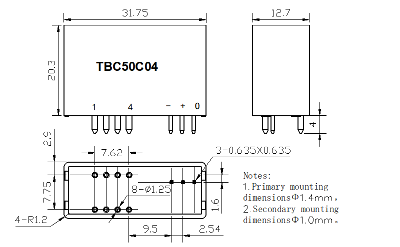 current sensor drawing