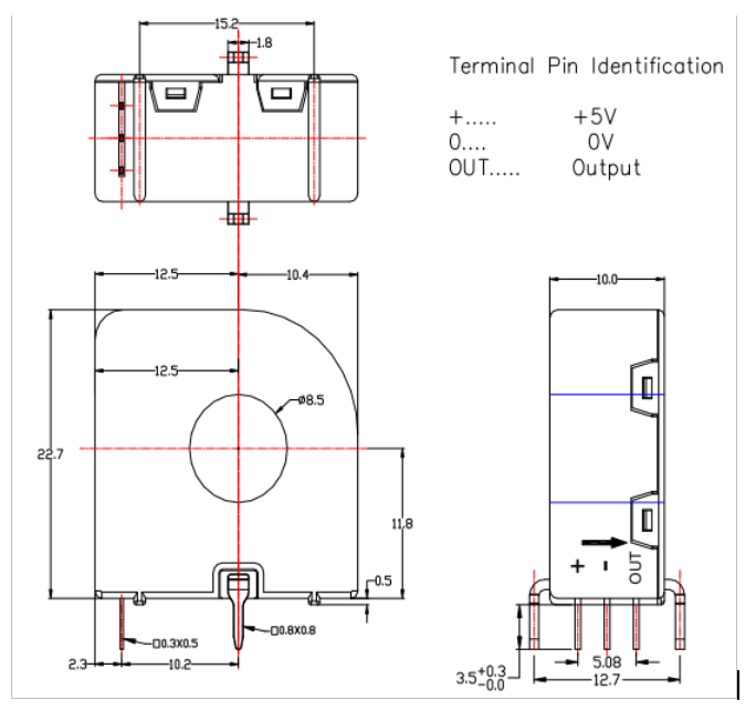 current sensor drawing