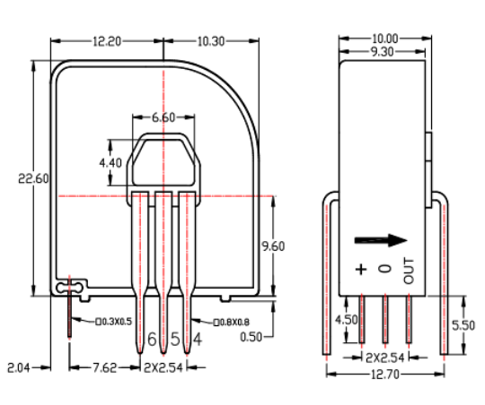 current sensor drawing