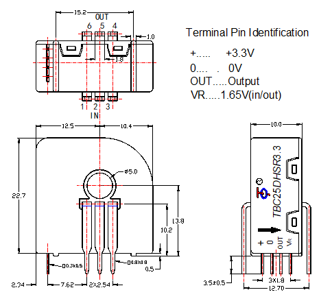 current sensor drawing