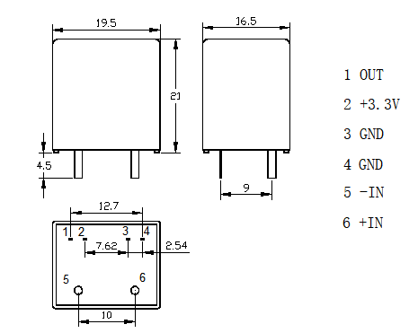 current sensor drawing