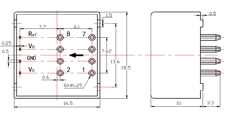 current sensor drawing