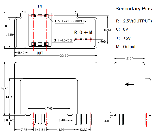 current sensor drawing