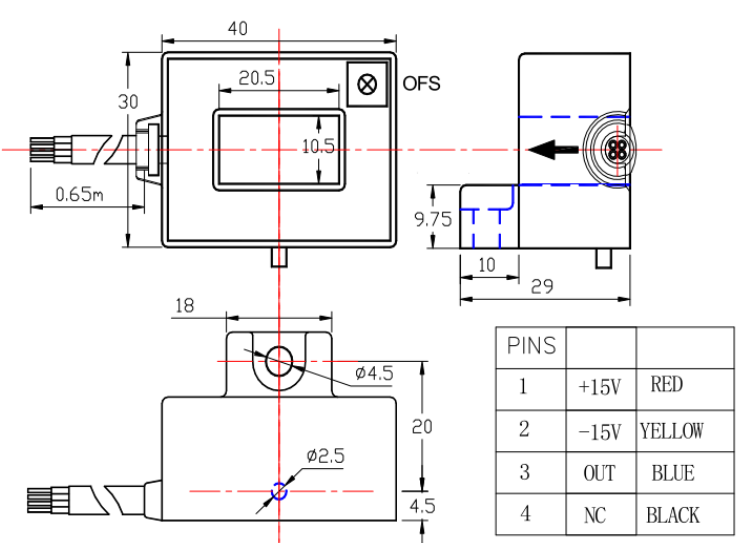 current sensor drawing