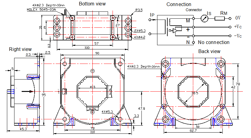 current sensor drawing