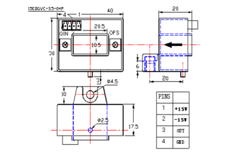 current sensor drawing