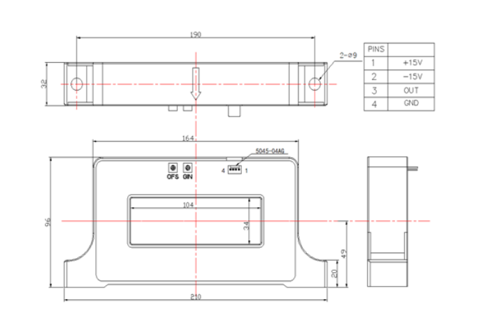 current sensor drawing